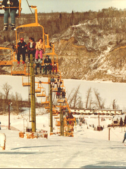 Chairlift at Rabbit Hill