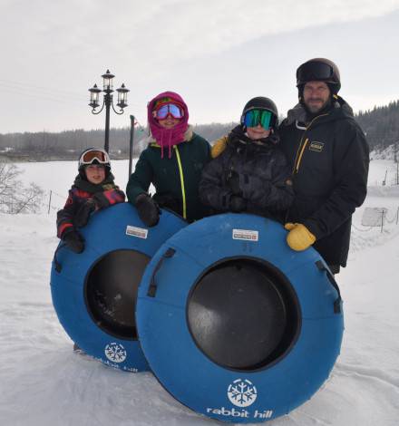 Group Winter Tubing