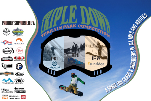 Triple Down Terrain Park Competition